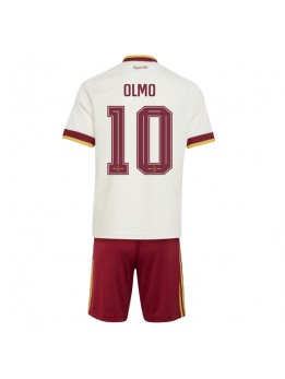 Otroški Nogometna dresi replika Španija Dani Olmo #10 Gostujoči SP 2026 Kratek rokav (+ hlače)